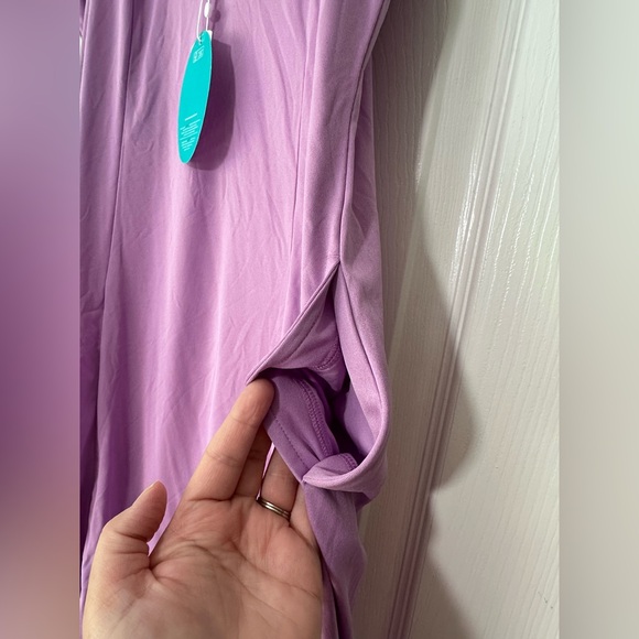 Greg Norman Sleeveless Golf Dress Purple Size Large NWT Women’s Golfwear - Picture 10 of 13